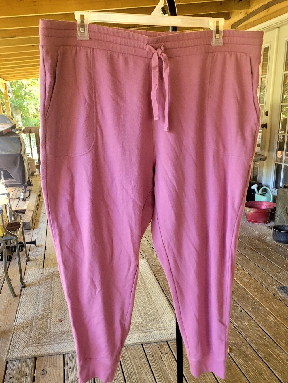 GAP Mauve Pink Drawstring Jogger Pants